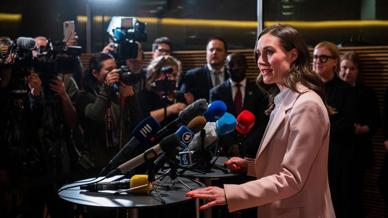 Премьер-министр Финляндии Санна Марин признала поражение на выборах